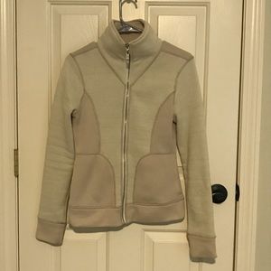 Prana Full zip fleece sweatshirt